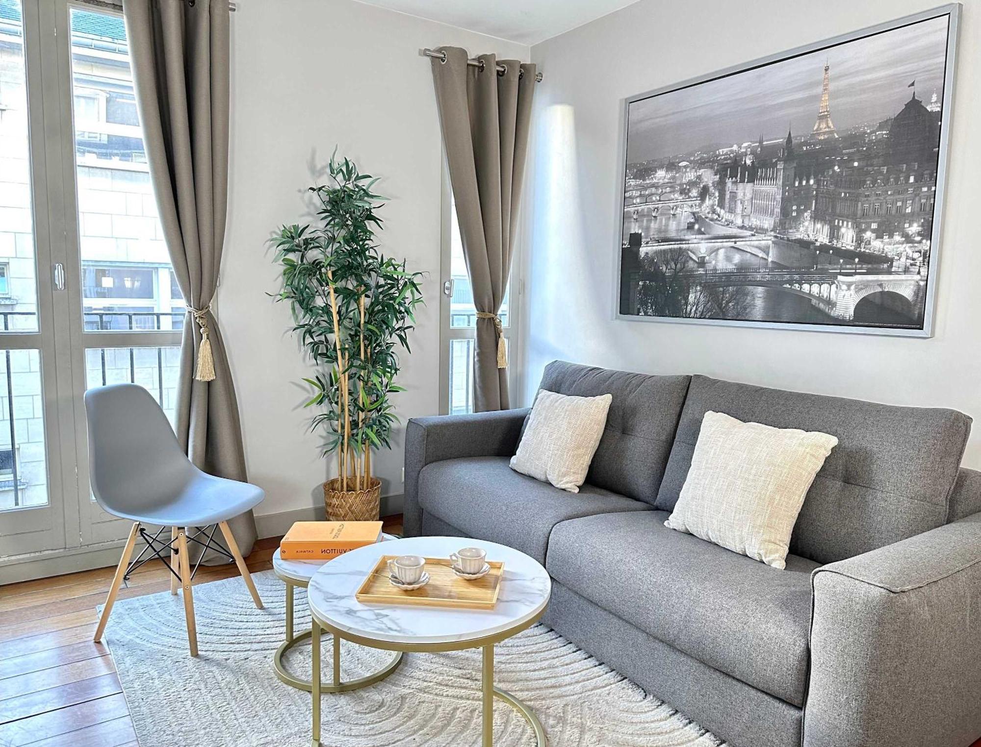 Beautiful Calm Studio In Le Marais Paris Exteriör bild