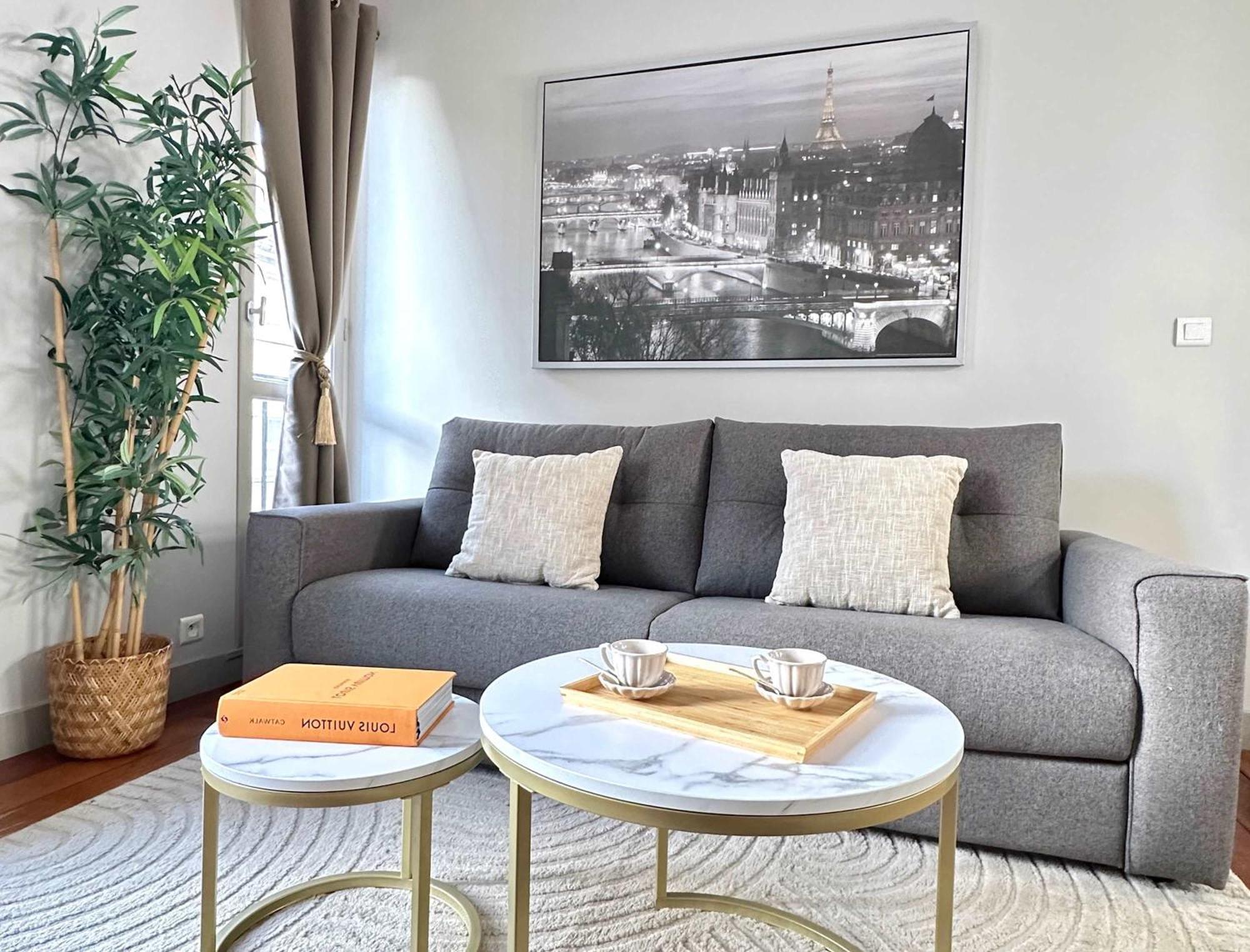 Beautiful Calm Studio In Le Marais Paris Exteriör bild