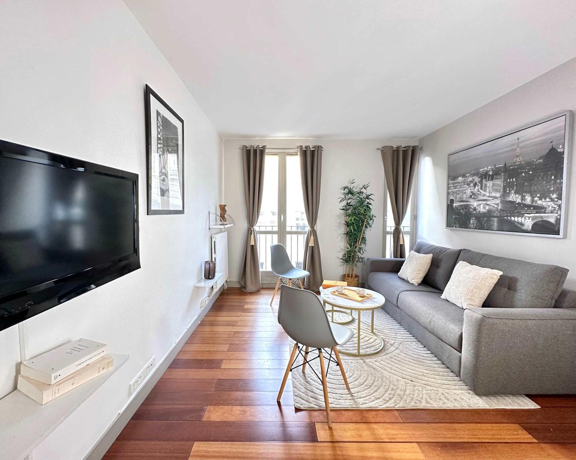 Beautiful Calm Studio In Le Marais Paris Exteriör bild